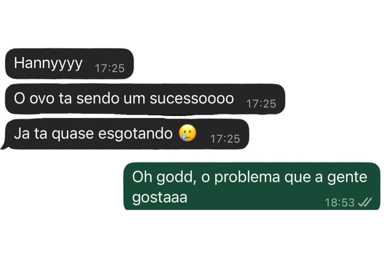 Depoimento de aluna