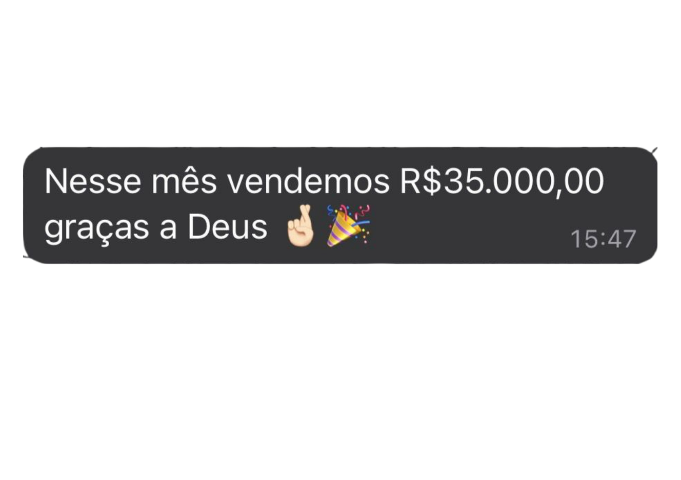 Depoimento de aluna